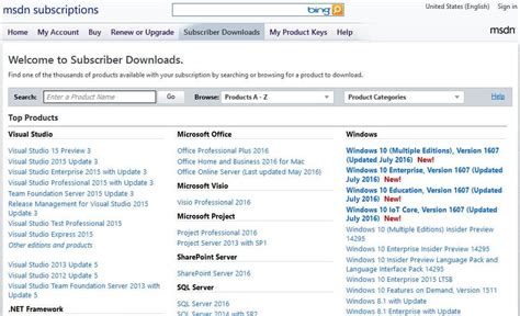 Msdn subscription download - Your Privacy Choices ...
